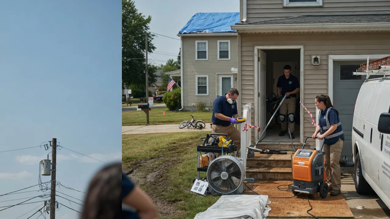Water Damage Repair in Dublin, IN near me